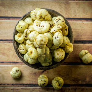Nouvel arrivage : Noix de Makhana grillées en vrac, qualité export, grade premium, collation saine et croustillante, faible en calories, végétalienne, sans gluten, d'Inde - Product Image 1