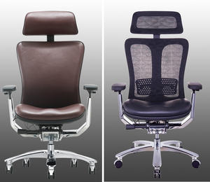 Silla de oficina reclinable ergonómica ejecutiva de cuero, muebles de oficina giratorios, de escritorio, China - Product Image 5