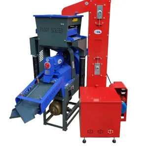 Agro Lifter Match 3 Layers Rice Mill Machine With Vibrate Screen And Loading Equipments