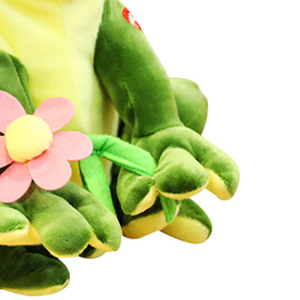 ผู้ผลิตตุ๊กตากบไฟฟ้าแบบนุ่มนิ่ม น่าสนใจ แปลกใหม่ ของขวัญวาเลนไทน์ ตุ๊กตา<span class=keywords><strong>กบ</strong></span>ไฟฟ้า - Product Image 5