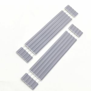 UL2651 22-28AWG 2.54mm 1.27 papan 6-40pin-to-Board abu-abu PVC/PBT kabel datar untuk penggunaan elektronik rumah tangga dapat disesuaikan - Product Image 2