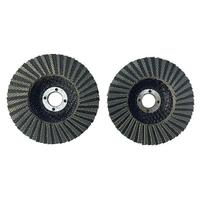 Disque à lamelles personnalisé 4 pouces/100mm pour meuleuse d'angle-Meule abrasive de qualité supérieure pour le métal et le bois