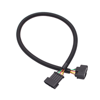 Bon prix, faisceau de câbles d'extension pour capteur de débit d'air massique (MAF) 5 broches, PVC/Nylon/Caoutchouc, pour l'électronique automobile, usine chinoise