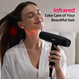 EFA High-Speed Professional Ionic Hair Dryer 2000W Infrared Technology with LCD Display Salon Grade Blow Dryer with <strong>Diffuser</strong> - Product Image 5