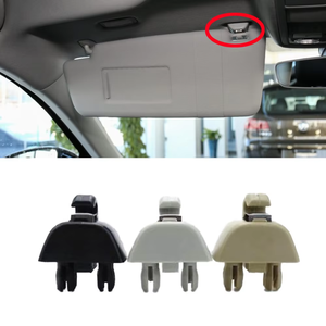 Sonnenblenden-Halterungsclip 6R0857561 für Audi A6 C6 VW Passat B7 Polo up Skoda CITIGO RAPID Seat MII 6R0857561Y20 Haken - Product Image 1