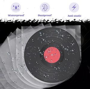 Fundas de Discos de Vinilo Negras de Alta Calidad de 12 Pulgadas, Fundas Personalizadas para Discos de Vinilo, Bolsa Interior Negra para Discos de Vinilo - Product Image 4