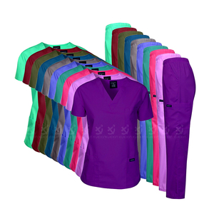 Customized Fashionable Factory <strong>Cheap</strong> Stretchy Fabric Design <strong>Jogger</strong> Nursing Uniforms Medical Scrubs Hospital Uniforms - Product Image 1