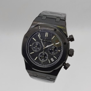 SEILOCE – montre chronographe pour hommes, boîtier en acier inoxydable, Quartz japonais VK63, résistant à l'eau 3 bars - Product Image 2