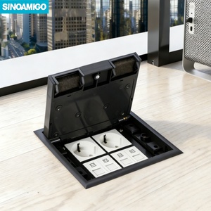 SINOAMIGO prise de sol pop-up montée sur le côté sous le sol pour l'usine de bureau au sol extérieur - Product Image 3