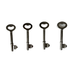 Clé vierge M16H en alliage de zinc haute sécurité pour serrures de porte d'entrée et de meuble, idéale pour les serruriers - Product Image 2
