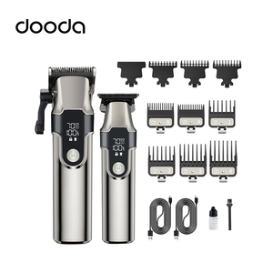 Ensemble de tondeuse et de coupe-cheveux sans fil DOODA 2 en 1 avec écran LED, kit de coupe de cheveux électrique pour hommes, cadeau - Product Image 1