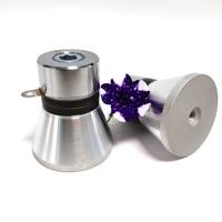 Transducteur piézocéramique 28khz 60w fabricants de capteurs de vibrations à ultrasons pour machines à ultrasons bricolage