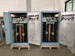 SBW3-200KVA tự động điều chỉnh điện áp tĩnh AC bồi thường ổn định 300v-450v-380v phạm vi Đồng trụ cột ba giai đoạn AVR - Product Image 2