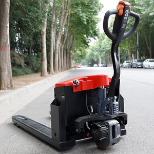 Transpaleta Eléctrica de 3000 kg de Capacidad, Neumáticos Sólidos, Mástil de una Etapa, Batería de Plomo-Ácido, Uso en Exteriores y Pavimentos - Product Image 2