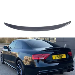 YTB sợi carbon phía sau Spoiler cho Audi A5 Phụ kiện 2009 2016 Audi A5 hai cửa S Phong Cách 2011 phía sau Spoiler sportback 2015 Coupe