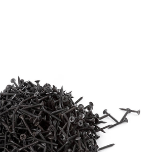 Tornillos para paneles de yeso directos de fábrica de Vietnam Superficie chapada en zinc de acero al carbono negro para instalación en techo Montaje de paneles de yeso Mejor - Product Image 1