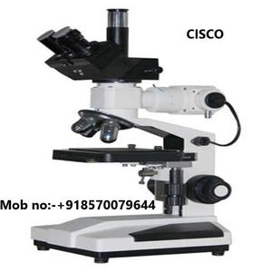 Microscope métallurgique RXM-7T droit trinoculaire avec transformateur de base intégré 6V 20W ampoule halogène contrôle variable de la lumière - Product Image 3