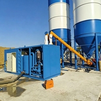 Centrale de coulage colloïdal à vortex haute vitesse intégrée et conteneurisée pour tunnels miniers