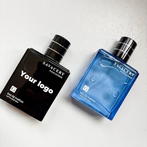 En Stock, Entrega en 3-7 Días, Perfume de Marca en Botella Cuadrada Azul de 50ml, Spray de Perfume de Larga Duración, Aroma Amaderado para Hombre, Perfume Duradero - Product Image 2