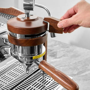 Accesorios Personalizados de Alta Calidad y Ecológicos para Máquina de Espresso La Marzocco, Diseño Cuadrado de Madera, Portátil para Café - Product Image 4