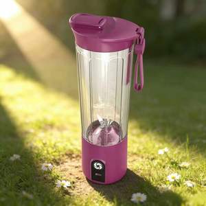 Blender portable à faible bruit, alimenté par batterie, bouton à un clic, moteur de blender portable, machine de blender portable, industriel - Product Image 3
