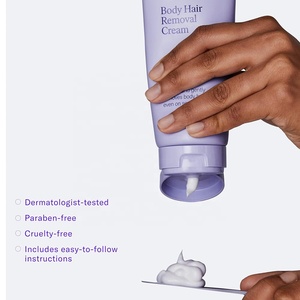 Crème Dépilatoire Végétale pour le <span class=keywords><strong>Visage</strong></span> et le Corps, Épilateur Indolore pour Hommes et Femmes - Product Image 5