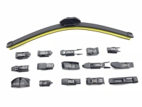 Escobilla Limpiaparabrisas Delantera Q7 de 14-32 Pulgadas para Defender Sportage Serie 3 XC60 Tucson, Goma Natural Premium Personalizada