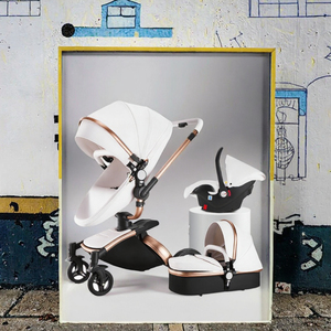 <span class=keywords><strong>Passeggino</strong></span> di Lusso Yokids a Forma di Uovo Pieghevole con Telaio in Lega di Alluminio 3 in 1 per Bambini da 6 Mesi a 3 Anni - Product Image 3