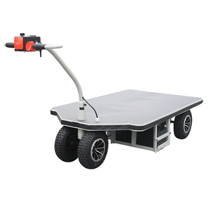 <span class=keywords><strong>Chariot</strong></span> à plateforme électrique à palettes plates en acier inoxydable, capacité de 400 kg, outils industriels, transport à quatre roues, Chine - Product Image 5