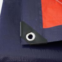 Bâche en PE imperméable robuste, pliable, protection UV, pour camping en plein air, auvent de camion, tente, 12 pièces/CTN