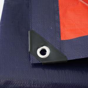 Bâche en PE imperméable robuste, pliable, protection UV, pour camping en plein air, auvent de camion, tente, 12 pièces/CTN - Product Image 2