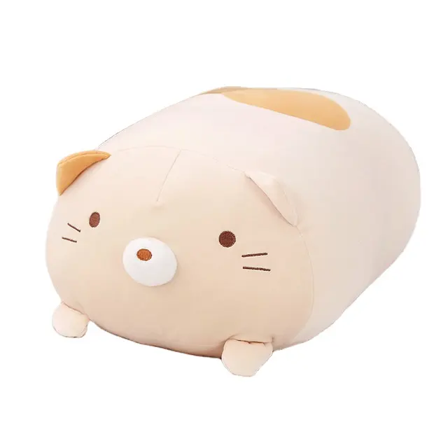 Cojín de felpa gigante para niños, almohada de masaje de ballena, gato, dragón, almohada de anime japonés