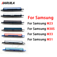 Botón Lateral de Volumen + Botón de Encendido/Apagado, Repuesto para Samsung A10S A20S A21S A30S A50S M23 M30S M33 M51