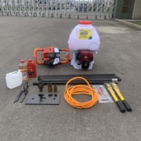 Equipo de Perforación Agrícola, Perforadora de Suelo Portátil, Ligera, de Mochila, para Muestreo de Suelo y Perforación Profunda