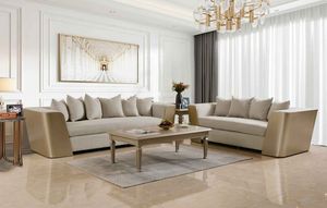 गुडविन थोक आधुनिक लकड़ी के लिविंग रूम सोफे अच्छी गुणवत्ता वाले सस्ते दाम घरेलू उपयोग F262 के साथ - Product Image 4