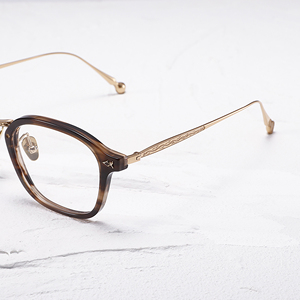 Gafas de Vista Ovaladas con Montura Completa de Titanio Marrón Sólido, Unisex, Ligeras, para Corrección de la Visión - Product Image 4