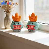 Poupée au crochet faite main sur mesure OEM, mini-amigurumi, jouet énergétique positif pour cadeau d'amie, fournitures pour petites entreprises