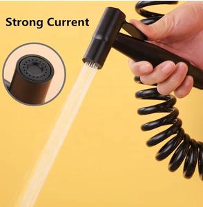 Douchette WC portable noire de haute qualité en acier inoxydable 304 pour bidets, pour rinçage de salle de bain - Product Image 6