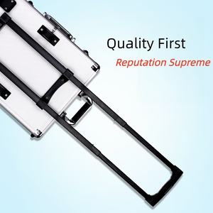 कस्टम आकार एल्यूमीनियम उपकरण/ब्रीफकेस हार्ड केस फैक्टरी प्रत्यक्ष अनुकूलित मिश्र धातु पैकेजिंग मामले - Product Image 3