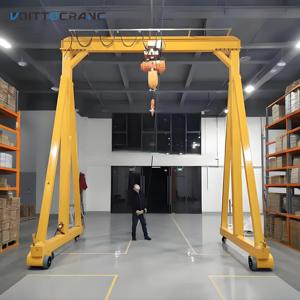 Китайский поставщик: Передвижной козловой кран для мастерских, 1 тонна, <span class=keywords><strong>2</strong></span> тонны, 5 тонн, 10 тонн - Product Image 3