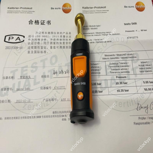 เครื่องวัดความดันดิจิตอล TESTO 549i สำหรับงานซ่อมบำรุงและแก้ไขปัญหาระบบ AC และระบบอื่นๆ พร้อมอุปกรณ์ช่วยพกพา - Product Image 4