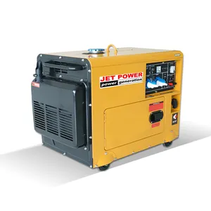 Low consumption mini portable generator 3kw 5kw 6kw 7kw 10kw super silent diesel generator with ATS