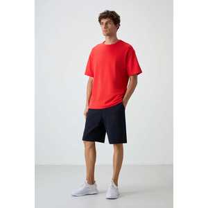 Ensemble de shorts oversize en coton bleu marine pour homme Fiesta 85249 - Product Image 5