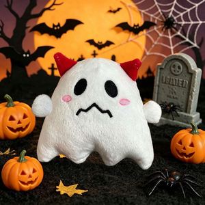 Jouet d'Halloween, oreiller fantôme mignon en peluche, poupée en peluche douce pour la décoration du canapé à la maison, cadeau de fête - Product Image 1
