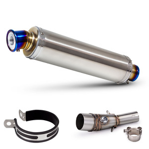 Silencieux d'échappement Forza350 pour <span class=keywords><strong>scooter</strong></span> <span class=keywords><strong>Honda</strong></span> ADV350 NSS350 Forza <span class=keywords><strong>350</strong></span> 2021-2024, adaptateur de tube d'échappement pour moto, kit silencieux GP-89 - Product Image 2