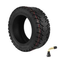 Nouvelle Image 100/55-6 pneu en caoutchouc noir Tubeless pour Scooters électriques 11 pouces Durable Sports de plein air pneu pièces de buse de gaz
