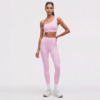 Ensemble de yoga personnalisé, anti-transpiration, 2 pièces, vêtements de sport pour femmes, vêtements de sport, haute élasticité, ensembles assortis pour le pilates et la remise en forme