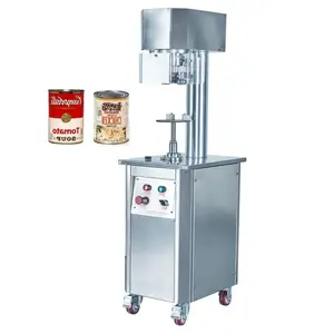 Levapack Semi-automatic Can Sealing Machines 15-25 Cans/Min For Aluminum /Paper /Tin /PET cans Sealer