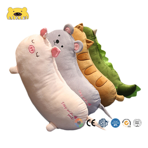 Animal de bande dessinée en peluche saucisse oreiller cadeau jouet dessin animé enfants oreiller coussin cadeau - Product Image 3