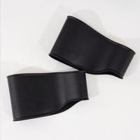 Cordones de Silicona Elásticos DZH P007 con Cinta Antideslizante para Zapatos de Fútbol, Béisbol y Entrenamiento, Protectores para Calzado